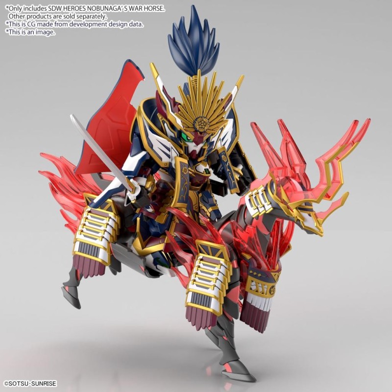 GUNDAM - SDW Heroes Nobunaga's War Horse - Model Kit 