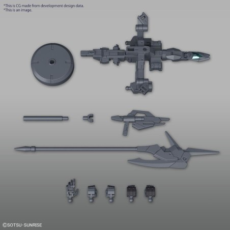 GUNDAM - HG 1/144 Plutine Gundam - Model Kit 