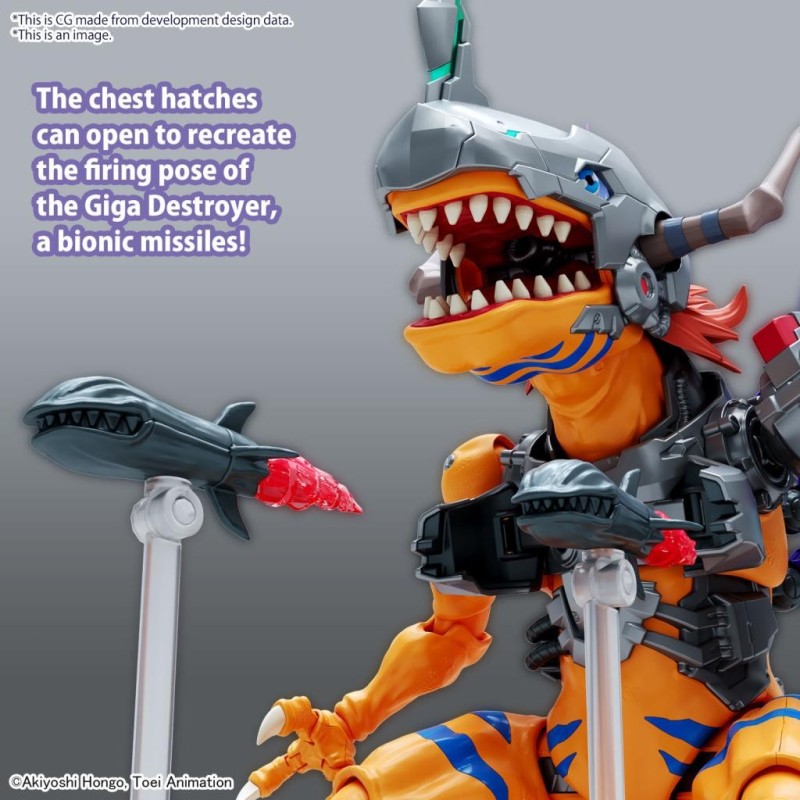 DIGIMON - Figure-Rise Standard Amplified Metalgreymon - Model Kit 