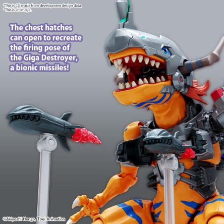 DIGIMON - Figure-Rise Standard Amplified Metalgreymon - Model Kit 