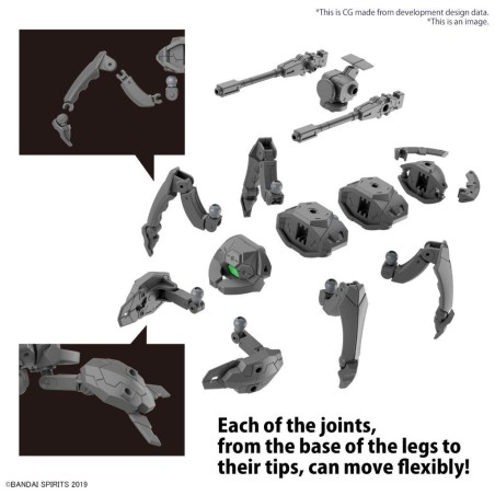 30MM - 1/144 Extended Armament Vehicle (Multiple Legs Mech) -Model Kit 