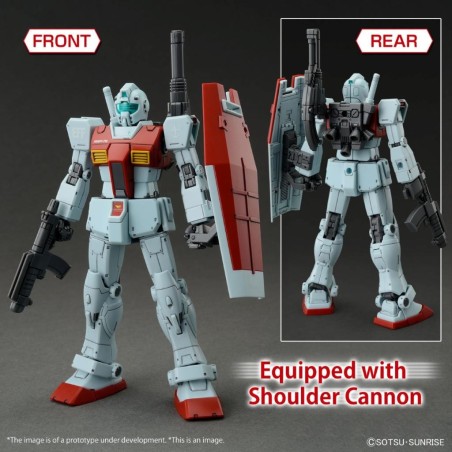 GUNDAM - HG 1/144 GM (Shoulder Cannon / Missile Pod) - Model Kit 