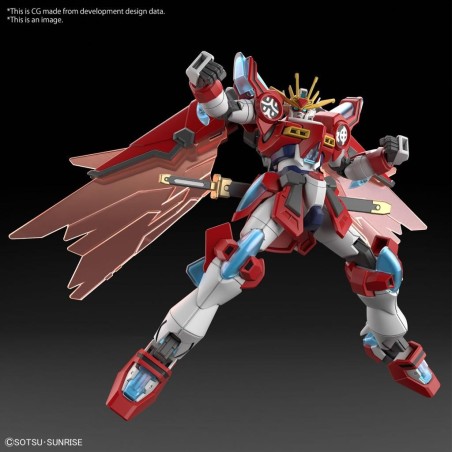 GUNDAM - HG 1/144 Shin Burning Gundam - Model Kit 