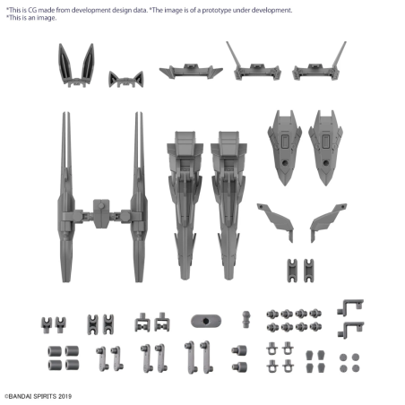30MM - 1/144 Option Parts Set 13 (Leg booster unit / ...) - Model Kit 