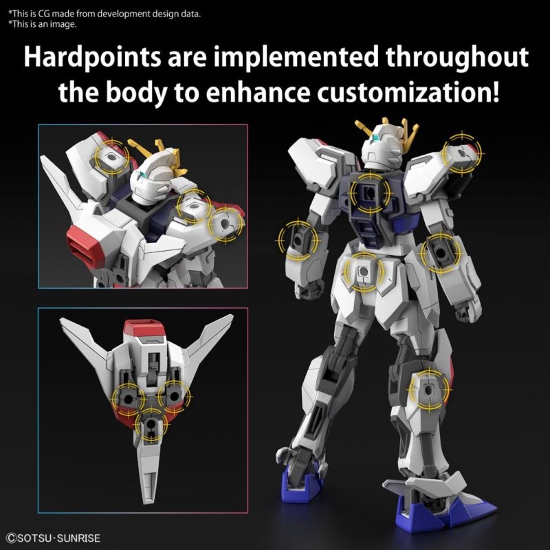 GUNDAM - Entry Grade 1/44 Build Strike Exceed Galaxy - Model Kit 