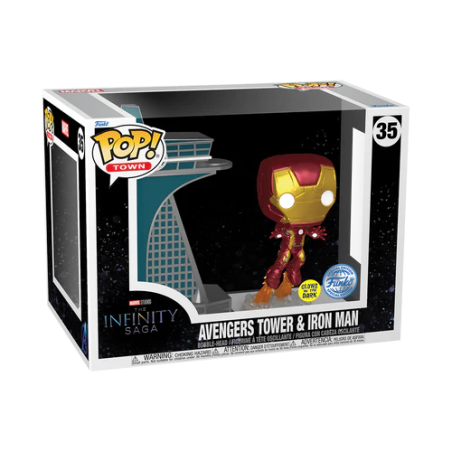 AVENGERS 2 - POP TOWN N° 35 - Tour Avengers avec Iron Man (GW) 