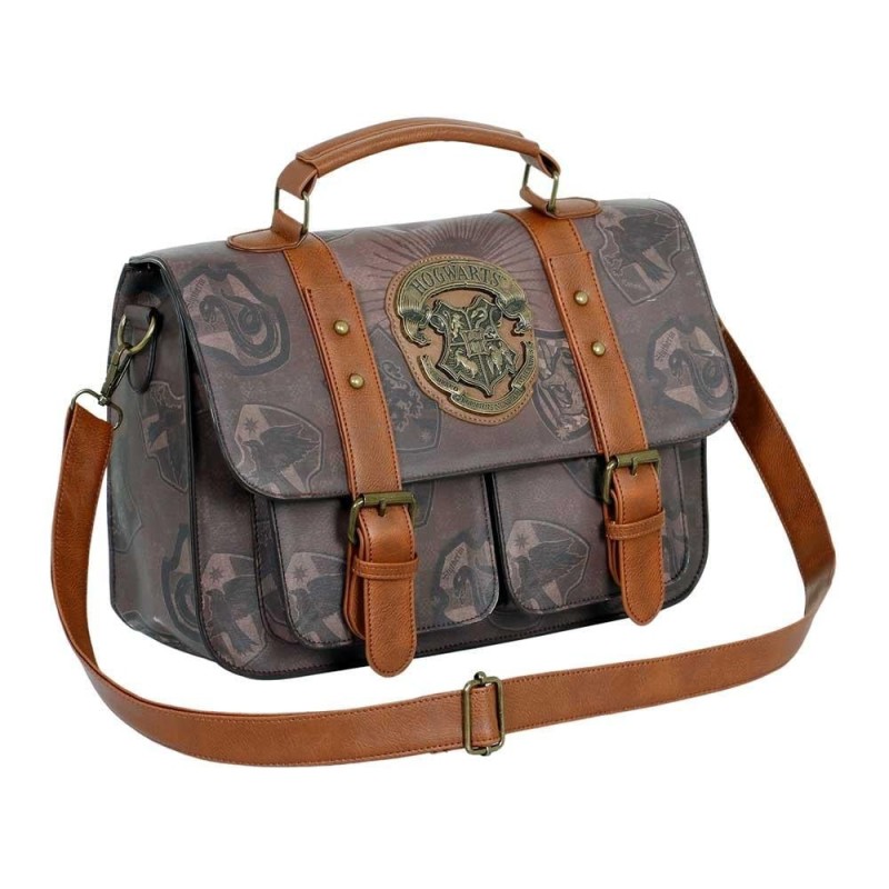 HARRY POTTER - Hogwarts Houses - Large Sac en Bandoublière 