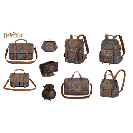 HARRY POTTER - Hogwarts Houses - Large Sac en Bandoublière 
