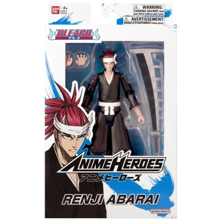 BLEACH - Abarai Renji  - Figurine Anime Heroes 17cm 