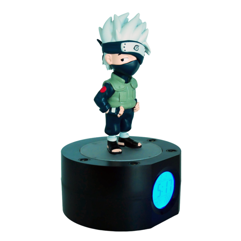 NARUTO - Kakashi - Réveil Lumineux LED - 18 cm 
