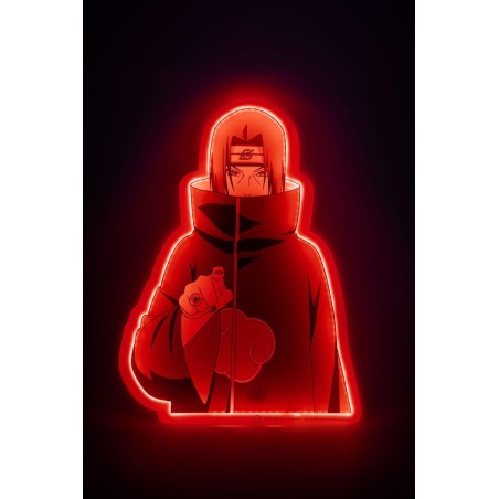 NARUTO - Itachi - Neon Mural Led - 40 cm 