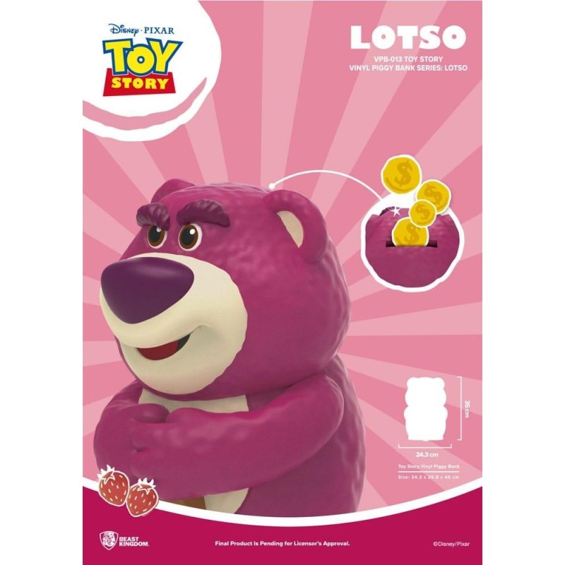 TOY STORY 3 - Lotso - Tirelire 35cm 
