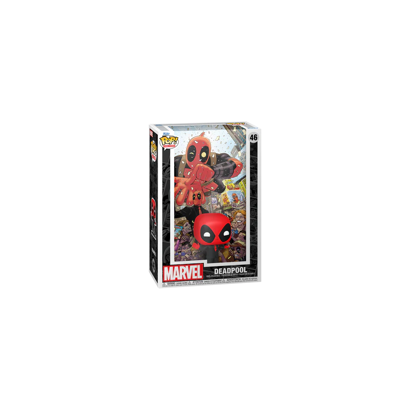 MARVEL -POP Comic Cover N° 46 - Deadpool (2025) #1 Deadpool black suit 