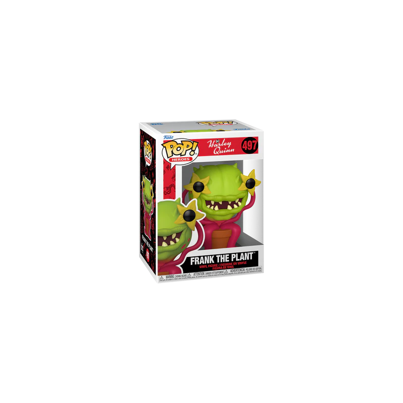 HARLEY QUINN ANIMATED SERIES - POP Heroes N° 497 - Frank the Plant 