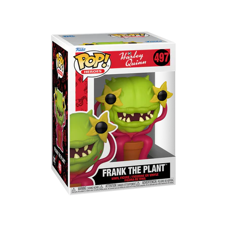 HARLEY QUINN ANIMATED SERIES - POP Heroes N° 497 - Frank the Plant 