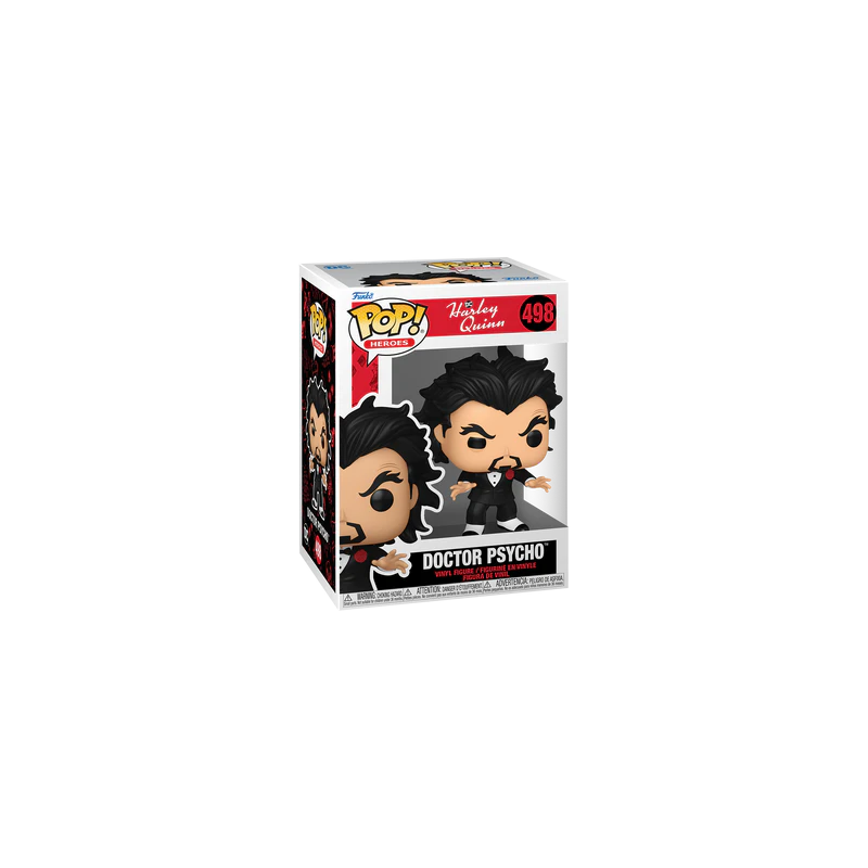 HARLEY QUINN ANIMATED SERIES - POP Heroes N° 498 - Doctor Psycho 