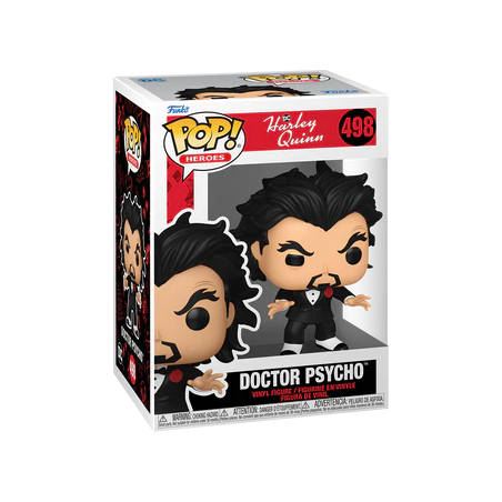 HARLEY QUINN ANIMATED SERIES - POP Heroes N° 498 - Doctor Psycho 