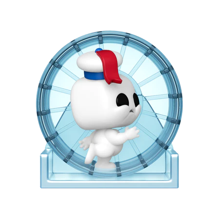 GHOSTBUSTERS 2024 - POP Deluxe N° 1513 - Mini Puft dans Roue 