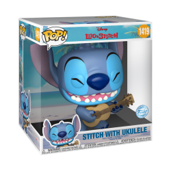 LILO & STITCH - POP Jumbo N° 1419 - Stitch avec Ukelele  2