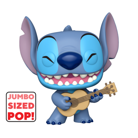 LILO & STITCH - POP Jumbo N° 1419 - Stitch avec Ukelele 