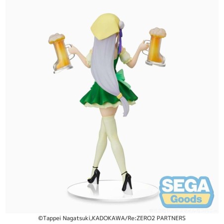 RE ZERO - Emilia "Oktoberfest" - Figurine SPM 21cm 