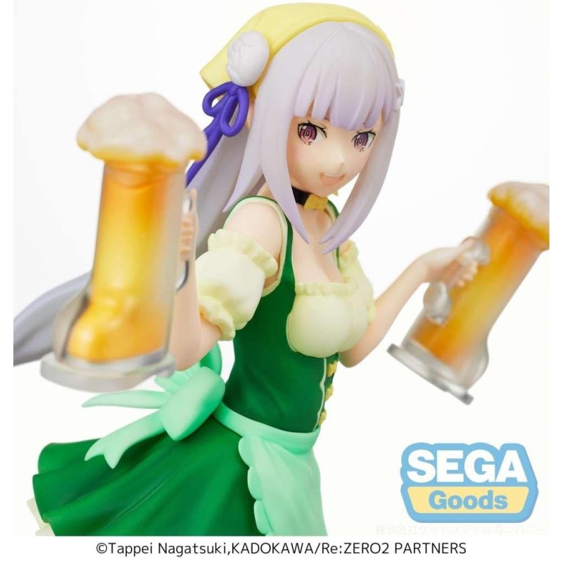 RE ZERO - Emilia "Oktoberfest" - Figurine SPM 21cm 