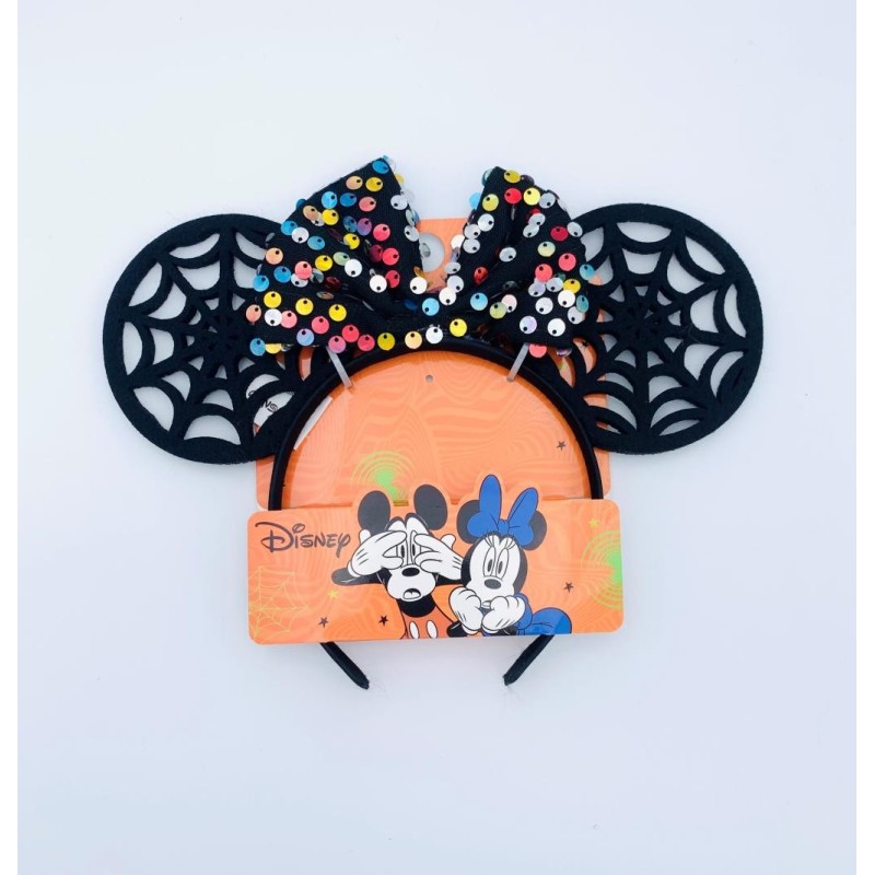 MINNIE - Halloween - Serre-Tête Araignée 