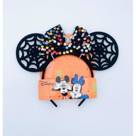 MINNIE - Halloween - Serre-Tête Araignée 