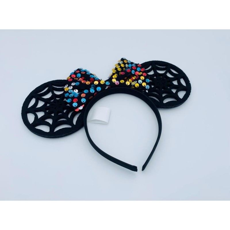 MINNIE - Halloween - Serre-Tête Araignée 
