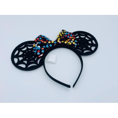 MINNIE - Halloween - Serre-Tête Araignée 