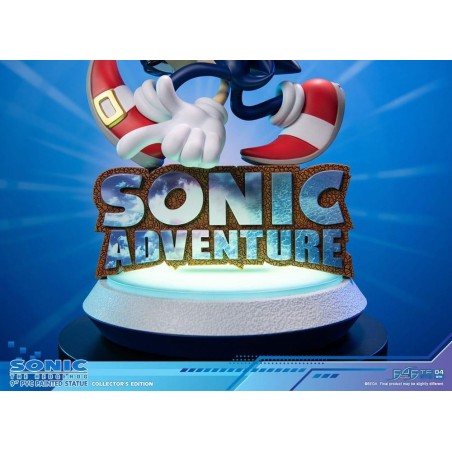 SONIC ADVENTURE - Sonic L'Hérisson - Statuette Collector Edition 23cm 