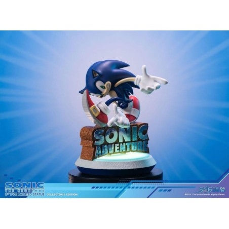 SONIC ADVENTURE - Sonic L'Hérisson - Statuette Collector Edition 23cm 