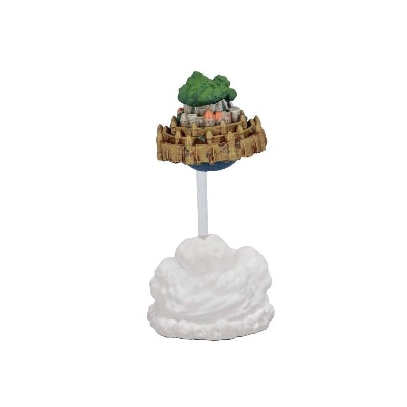 LE CHATEAU DANS LE CIEL - Chateau Volant - Statuette aimantée 13cm 