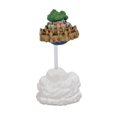 LE CHATEAU DANS LE CIEL - Chateau Volant - Statuette aimantée 13cm 