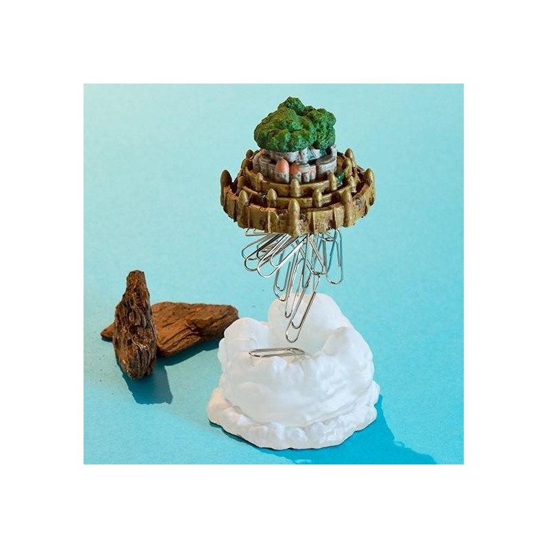 LE CHATEAU DANS LE CIEL - Chateau Volant - Statuette aimantée 13cm 