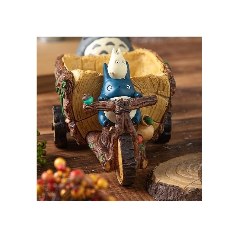 MON VOISIN TOTORO - Tricycle Totoro - Boite Diorama 13cm 