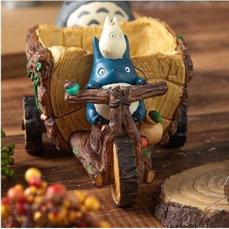 MON VOISIN TOTORO - Tricycle Totoro - Boite Diorama 13cm 