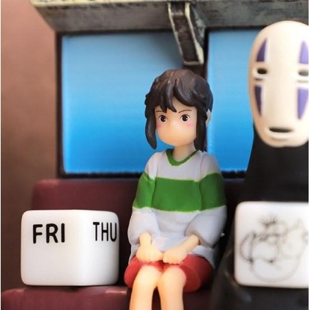 LE VOYAGE DE CHIHIRO - Train Unabara - Diorama & Calendrier 11cm 