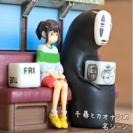 LE VOYAGE DE CHIHIRO - Train Unabara - Diorama & Calendrier 11cm 