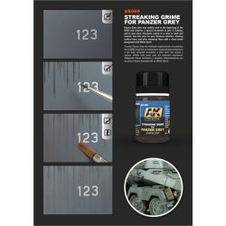 STREAKING GRIME FOR PANZER GREY VEHICLES 2