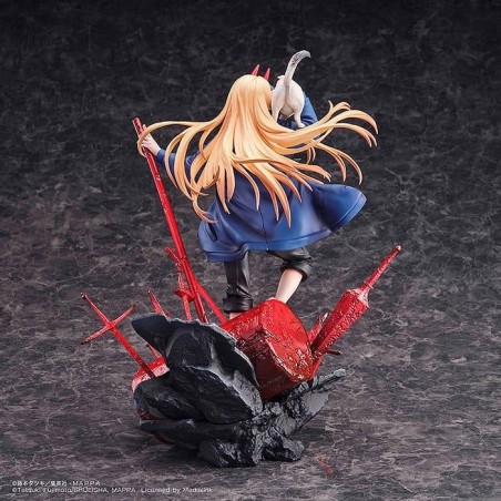 CHAINSAW MAN - Power & Meowy - Statuette 28cm 