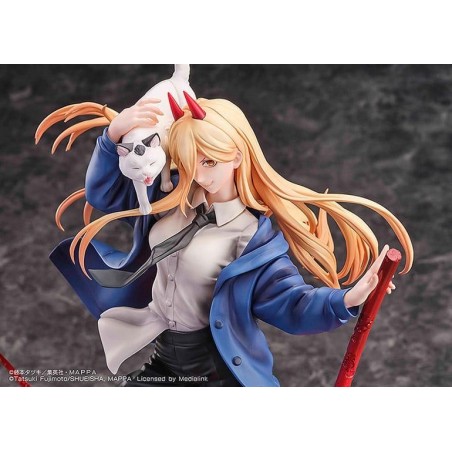 CHAINSAW MAN - Power & Meowy - Statuette 28cm 