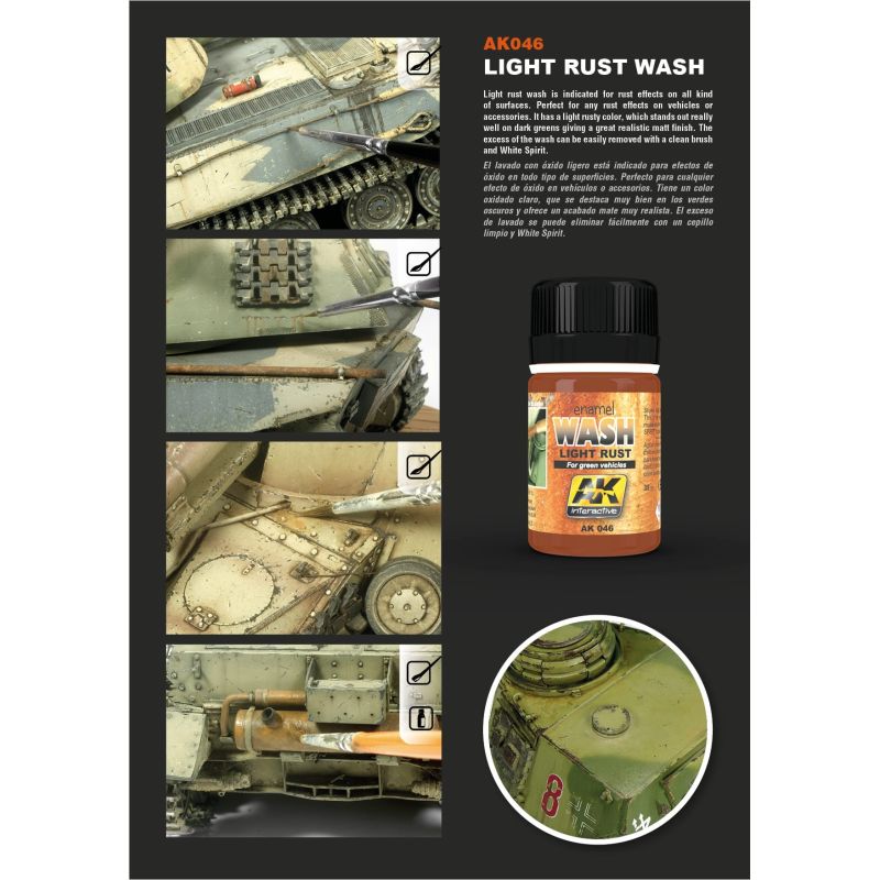 LIGHT RUST WASH