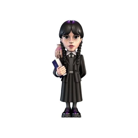 MERCREDI - Mercredi Adams avec la Chose - Figurine Minix #123 12cm 