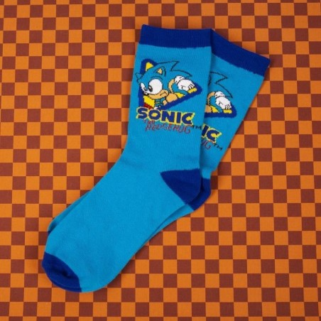 SONIC - Pack Cadeau - Mug 460ml + 1 Paire de Chaussette (One Size) 