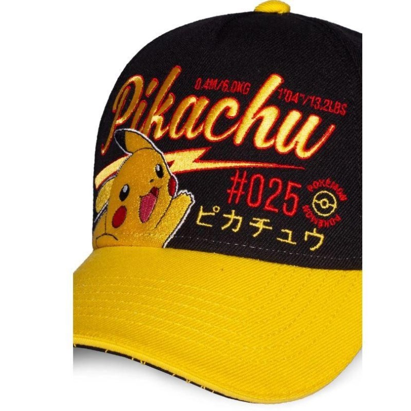 POKEMON - Pikachu #025 - Casquette Ajustable 