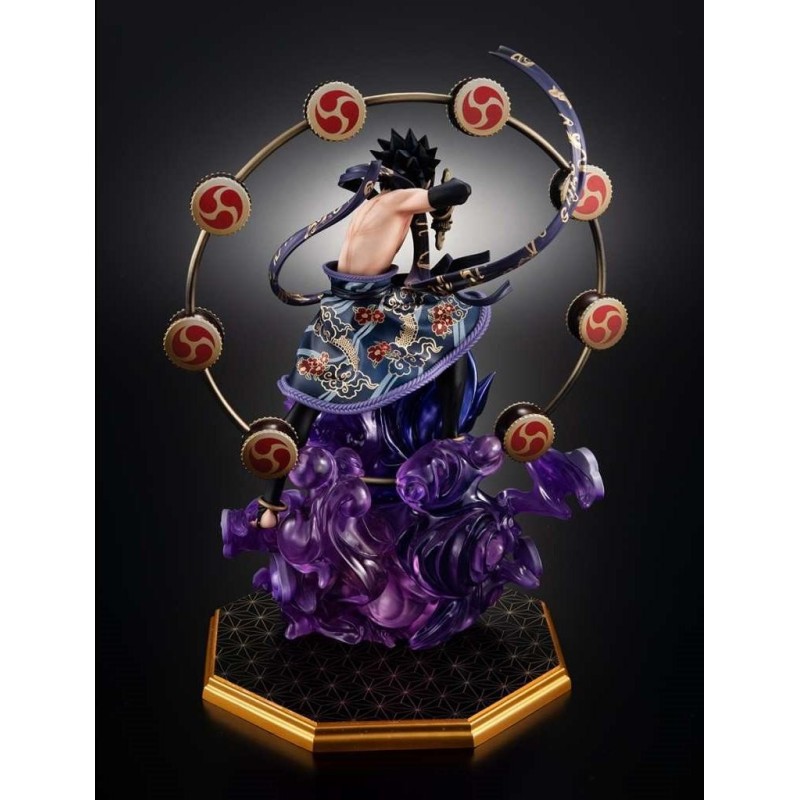 NARUTO SHIPPUDEN - Sasuke "Dieu du Tonnerre" - Statuette G.E.M. 28cm 