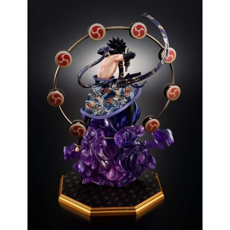 NARUTO SHIPPUDEN - Sasuke "Dieu du Tonnerre" - Statuette G.E.M. 28cm 