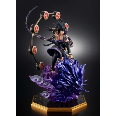 NARUTO SHIPPUDEN - Sasuke "Dieu du Tonnerre" - Statuette G.E.M. 28cm 