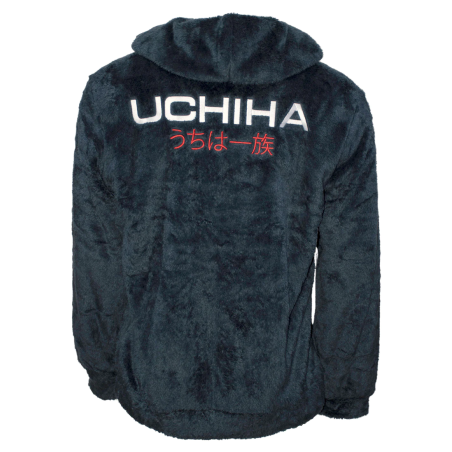 NARUTO - Uchiha - Sweat Fluffy à Capuche (L/XL) 